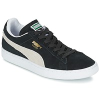Cipők Rövid szárú edzőcipők Puma SUEDE CLASSIC Fekete  / Fehér