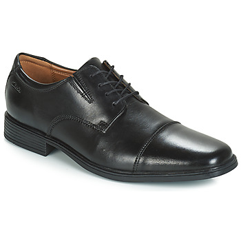 Cipők Férfi Oxford cipők Clarks TILDEN CAP Fekete 