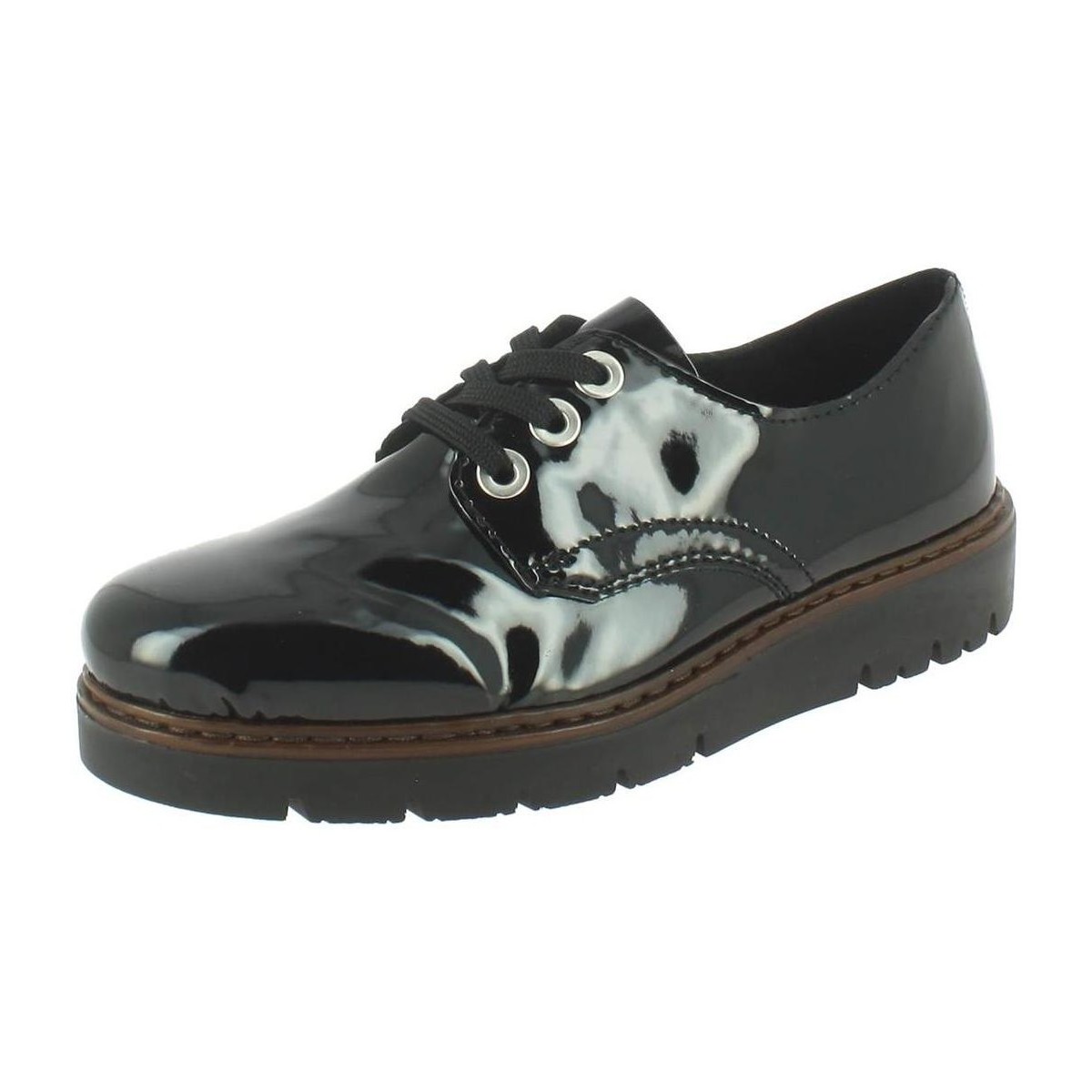 Cipők Női Oxford cipők Rieker M5809 Fekete 