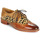 Cipők Női Oxford cipők Melvin & Hamilton BETTY-4 Barna / Leopárd