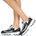 Cipők Női Rövid szárú edzőcipők Skechers D'LITES Fekete  / Fehér