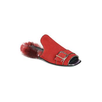 Cipők Női Papucsok Papucei OBSENTUM Piros