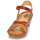 Cipők Női Szandálok / Saruk Pikolinos MARGARITA 943 Piros / Barna