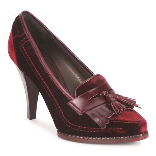 Cipők Női Félcipők Roberto Cavalli QDS629-VL415 Piros / Bordó
