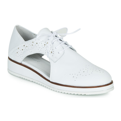 Cipők Női Oxford cipők Regard RIXAMU V1 NAPPA BLANC Fehér
