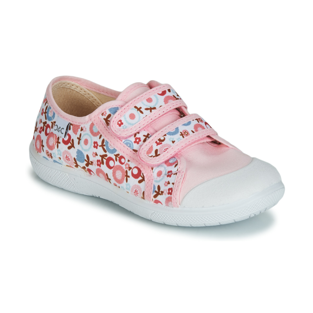 Cipők Lány Rövid szárú edzőcipők Citrouille et Compagnie JORIPALE Rózsaszín / Piros