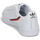 Cipők Gyerek Rövid szárú edzőcipők adidas Originals CONTINENTAL 80 C Fehér