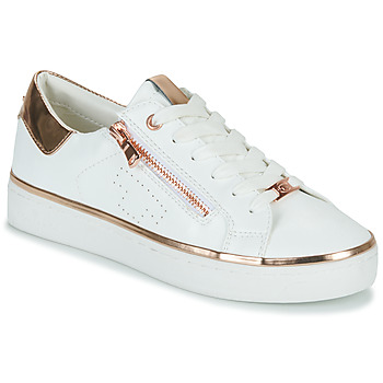 Cipők Női Rövid szárú edzőcipők Tom Tailor 6992603-WHITE Fehér