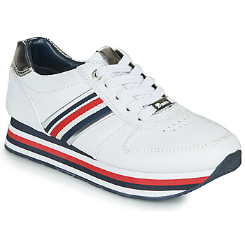 Cipők Női Rövid szárú edzőcipők Tom Tailor 6995501-WHITE Fehér