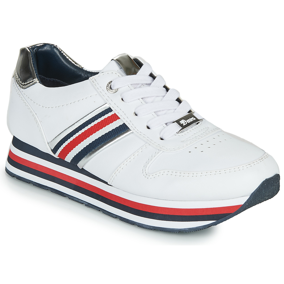 Cipők Női Rövid szárú edzőcipők Tom Tailor 6995501-WHITE Fehér