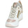 Cipők Női Magas szárú edzőcipők MICHAEL Michael Kors GEORGIE Fehér / Rózsaszín / Arany