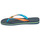 Cipők Lábujjközös papucsok Havaianas BRASIL MIX Tengerész / Narancssárga