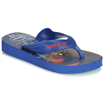 Cipők Fiú Lábujjközös papucsok Havaianas KIDS MAX HEROIS Kék
