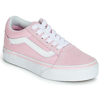 Cipők Lány Rövid szárú edzőcipők Vans OLD SKOOL Rózsaszín