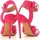 Cipők Női Szandálok / Saruk Givenchy BE300FE005 675 Rózsaszín
