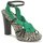 Cipők Női Szandálok / Saruk Michel Perry 12709 Smaragd