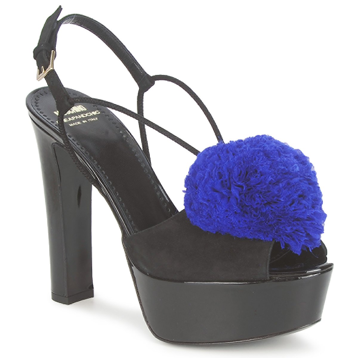 Cipők Női Szandálok / Saruk Moschino Cheap & CHIC CA1608 Ooc-fekete-kék / Kicsi