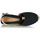 Cipők Női Gyékény talpú cipők Betty London GRANDA Fekete 