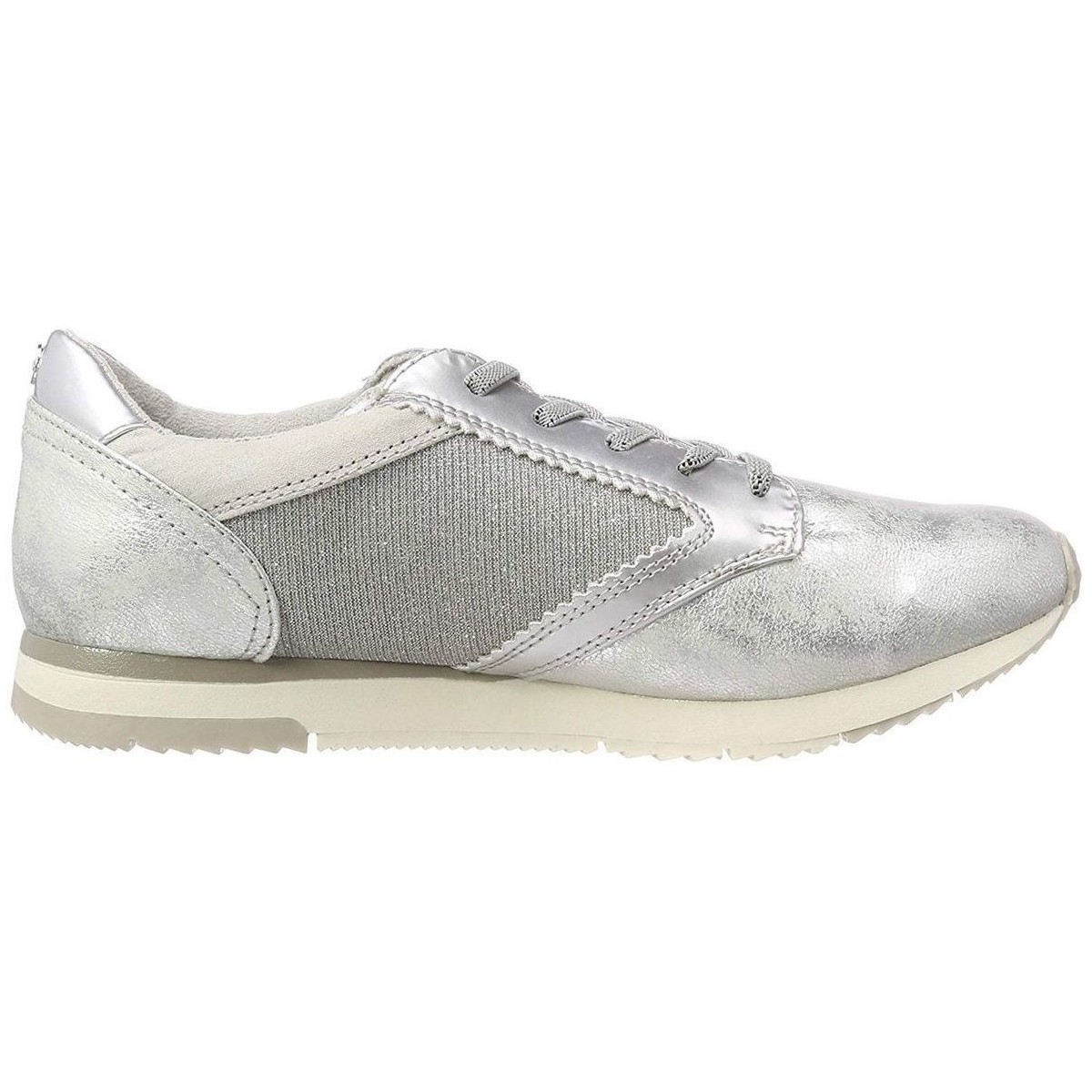 Cipők Női Divat edzőcipők Tamaris 23601 Ezüst