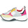 Cipők Női Rövid szárú edzőcipők Meline PUNKY DADDY Fehér / Rózsaszín