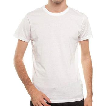 Ruhák Férfi Rövid ujjú pólók New Outwear 6185 Fehér