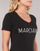 Ruhák Női Rövid ujjú pólók Marciano LOGO PATCH CRYSTAL Fekete 