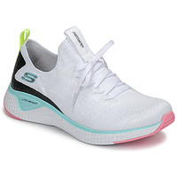 Cipők Női Fitnesz Skechers FLEX APPEAL 3.0 Fehér / Rózsaszín / Kék
