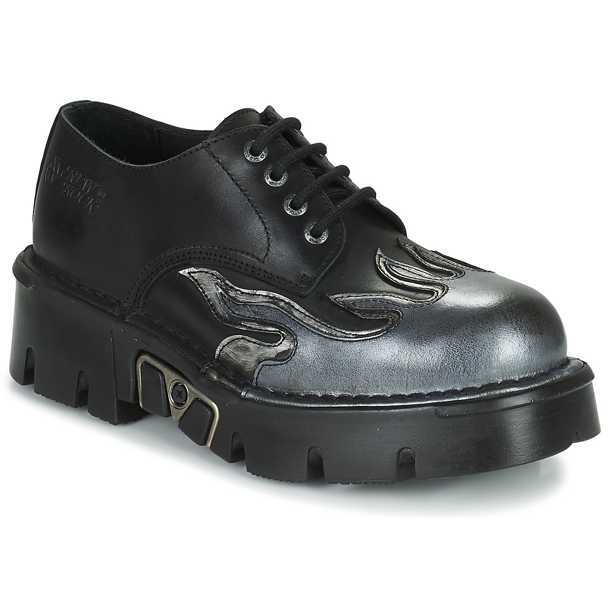 Cipők Oxford cipők New Rock M-1553-C3 Fekete 