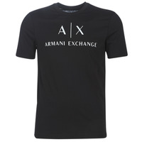 Ruhák Férfi Rövid ujjú pólók Armani Exchange 8NZTCJ-Z8H4Z-1200 Fekete 