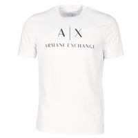 Ruhák Férfi Rövid ujjú pólók Armani Exchange 8NZTCJ-Z8H4Z-1100 Fehér