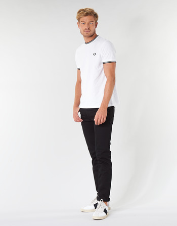 Fred Perry TWIN TIPPED T-SHIRT Fehér