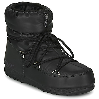 Cipők Női Hótaposók Moon Boot MOON BOOT LOW NYLON WP 2 Fekete 