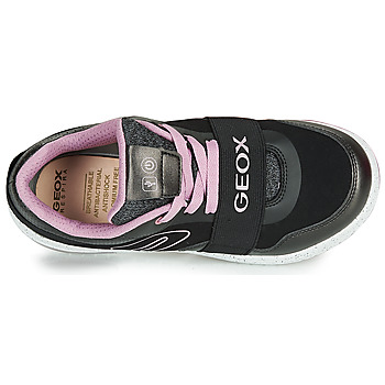 Geox J XLED GIRL Fekete  / Rózsaszín / Led