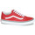 Cipők Rövid szárú edzőcipők Vans OLD SKOOL Piros