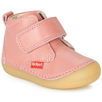 Cipők Lány Rövid szárú edzőcipők Kickers SABIO Rózsaszín