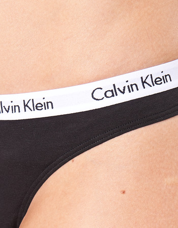Calvin Klein Jeans CAROUSEL THONG X 3 Fekete 