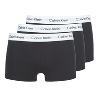 Fehérnemű Férfi Boxerek Calvin Klein Jeans COTTON STRECH LOW RISE TRUNK X 3 Fekete 