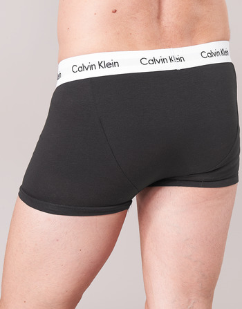 Calvin Klein Jeans COTTON STRECH LOW RISE TRUNK X 3 Fekete  / Fehér / Szürke / Tarka