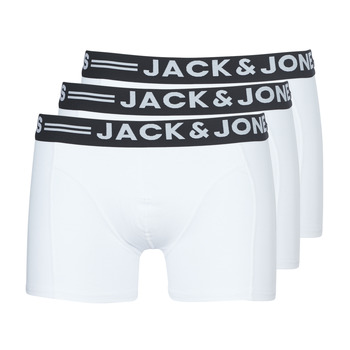 Fehérnemű Férfi Boxerek Jack & Jones SENSE X 3 Fehér