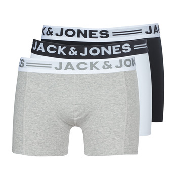 Fehérnemű Férfi Boxerek Jack & Jones SENSE X 3 Szürke