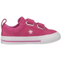 Cipők Lány Divat edzőcipők Converse ONE STAR 2V OX Rózsaszín