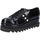 Cipők Női Oxford cipők & Bokacipők Bottega Lotti BS981 Fekete 