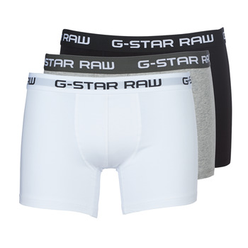 Fehérnemű Férfi Boxerek G-Star Raw CLASSIC TRUNK 3 PACK Fekete  / Szürke / Fehér
