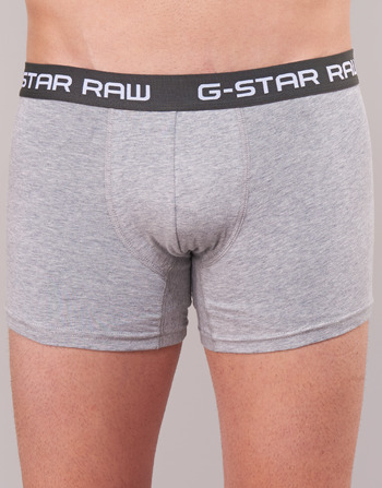 G-Star Raw CLASSIC TRUNK 3 PACK Fekete  / Szürke / Fehér