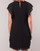 Ruhák Női Rövid ruhák Lauren Ralph Lauren RUFFLED GEORGETTE DRESS Fekete 