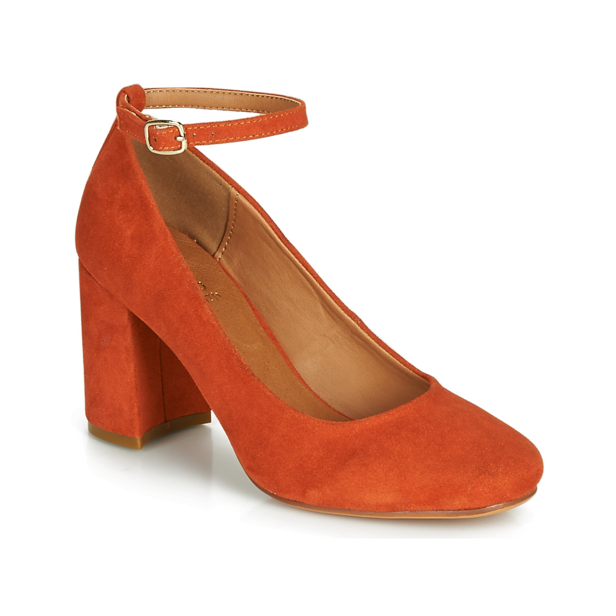Cipők Női Félcipők André LAURIA Narancssárga