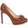 Cipők Női Félcipők Moschino MA1009 Dohány