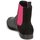 Cipők Női Csizmák Moschino Cheap & CHIC CA2112 Fekete  / Rózsaszín