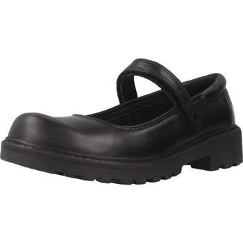 Cipők Lány Oxford cipők & Bokacipők Geox J CASEY GIRL Fekete 
