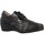 Cipők Női Oxford cipők & Bokacipők Argenta 82643 Fekete 